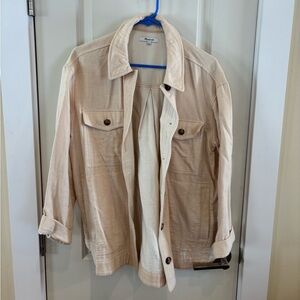 Madewell Women's Tan Utility Jacket